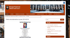Desktop Screenshot of colegiulsadoveanu.ro